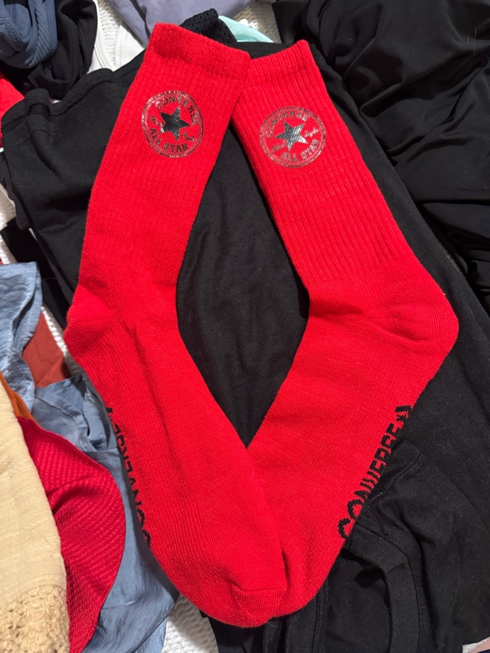 Converse shin height socks